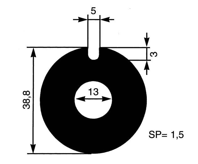 Slitbricka COD 1765