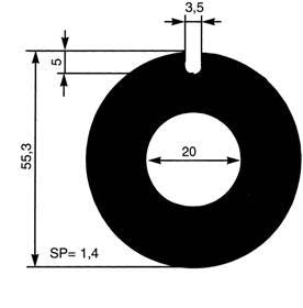Slitbricka COD 2395