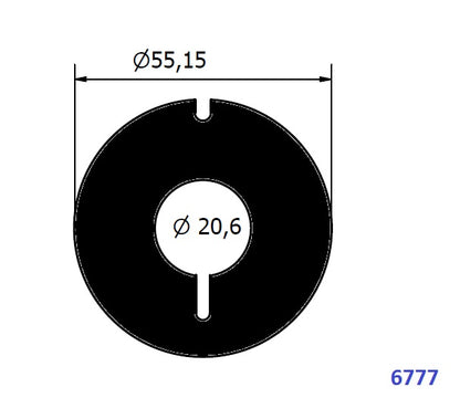 Slitbricka COD 6777